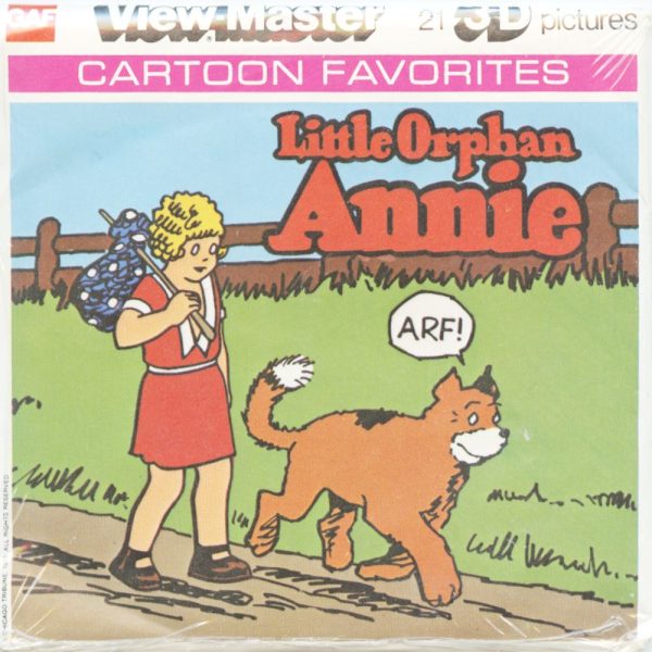 Little Orphan Annie - View-Master 3 Reel Packet - vintage - J21-G5 Cheap