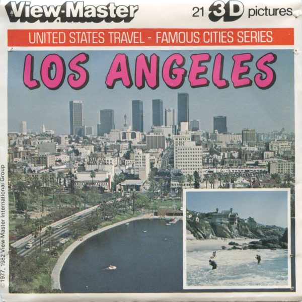 Los Angeles - View-Master 3 Reel Packet - vintage - H63-V2 Fashion