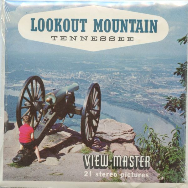 Lookout Mountain - Tennessee - View-Master 3 Reel Packet - vintage - A876-S5 Online Sale