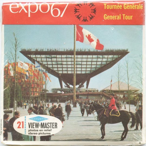 Expo 67 - Montreal Canada - View-Master 3 Reel Packet - 1967 - vintage - A071-S6A Hot on Sale