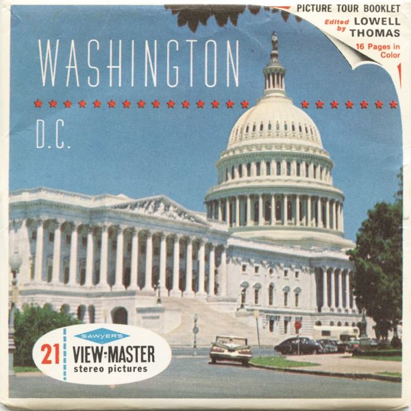 Washington D.C. - View-Master 3 Reel Packet - vintage - A790-S6 Online Hot Sale