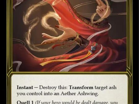 Silken Form (Golden) [FAB151] (Promo)  Cold Foil Supply