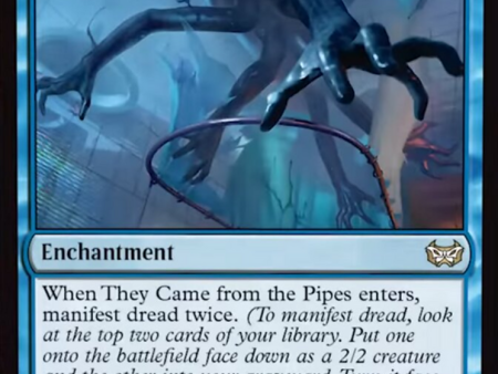 They Came from the Pipes (Extended Art) [Duskmourn: House of Horror Commander] For Sale