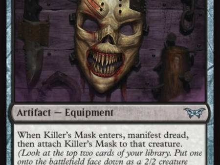 Killer s Mask [Duskmourn: House of Horror] Discount