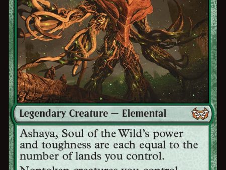 Ashaya, Soul of the Wild [Duskmourn: House of Horror Commander] Cheap