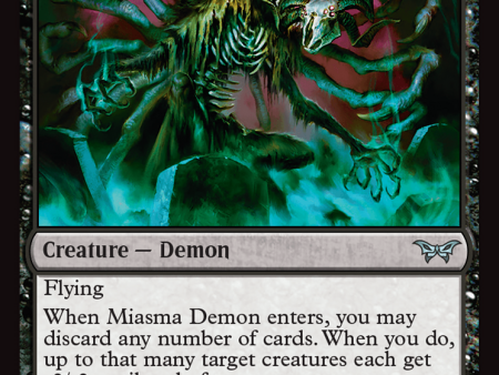 Miasma Demon [Duskmourn: House of Horror] Sale