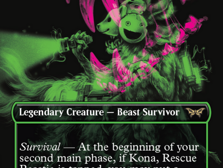 Kona, Rescue Beastie (Showcase) [Duskmourn: House of Horror] Online Sale