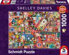 Puzzle - Schmidt Spiele - Shelley Davies: Vintage board games (1000 pieces) Sale