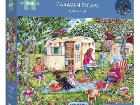 Puzzle - Gibsons - Caravan Escape (1000 Pieces) Fashion