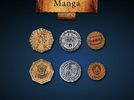 Legendary Metal Coins: Season 4 - Manga Coin Set (24 pcs) on Sale