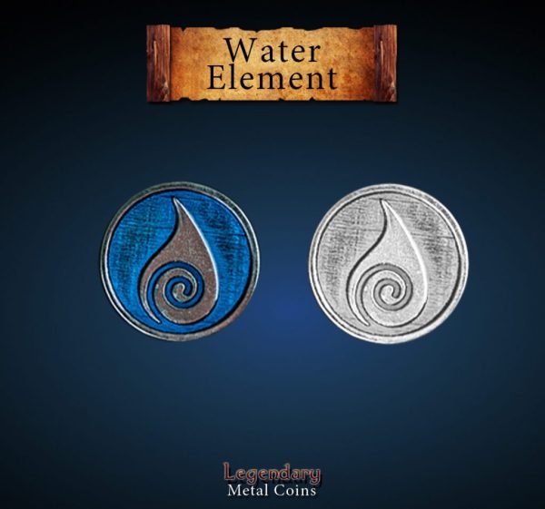 Legendary Metal Coins: Season 5 - Water Element Set (12 pcs) Sale