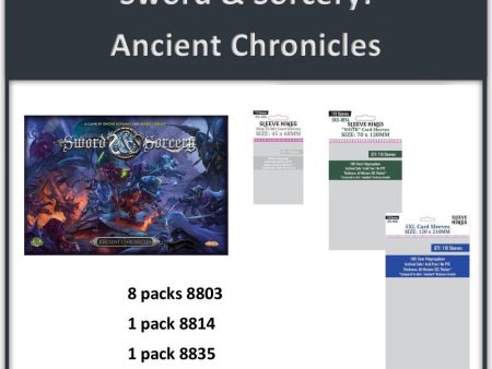 Sleeve Kings - Sleeve Bundle - Sword & Sorcery: Ancient Chronicles on Sale