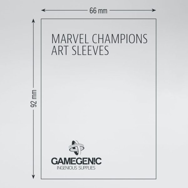 Gamegenic - Marvel Champions Art Sleeves - Captain America (50ct) on Sale