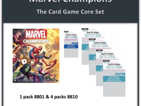 Sleeve Kings - Sleeve Bundle - Marvel Champions: The Card Game Core Set Cheap