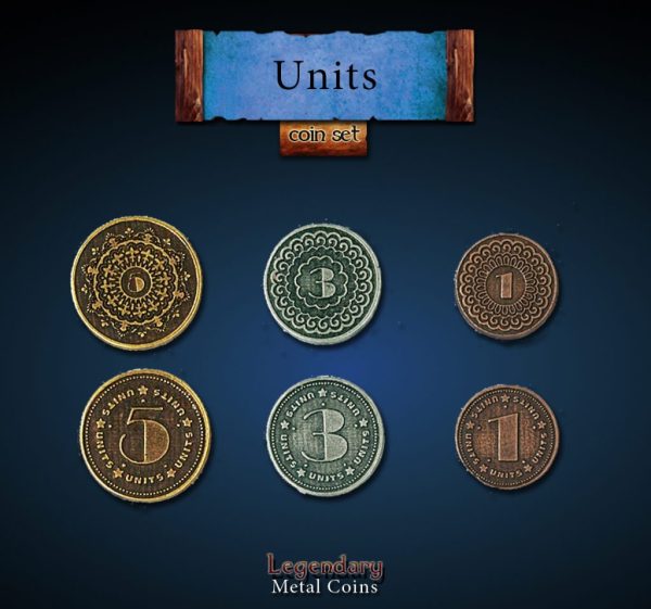 Legendary Metal Coins: Season 2 - Units Coin Set (30 pcs) Online