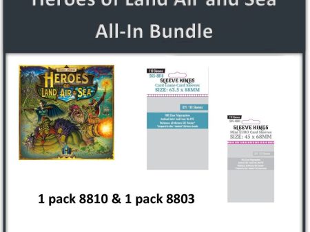 Sleeve Kings - Sleeve Bundle - Heroes of Land, Air & Sea All-In Supply