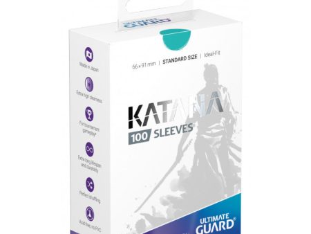 Ultimate Guard: Katana Sleeves - Standard Turquoise (100) For Cheap