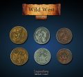 Legendary Metal Coins: Season 1 - Wild West Coin Set (24 pcs) on Sale