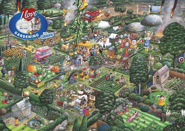 Puzzle - Gibsons - I Love Gardening (1000 Pieces) Online