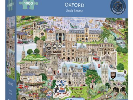 Puzzle - Gibsons - Oxford (1000 Pieces) Hot on Sale