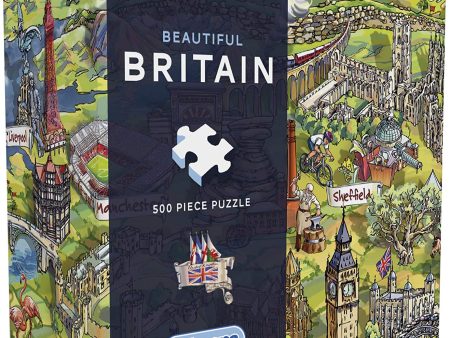 Puzzle - Gibsons - Beautiful Britain (500 Pieces) For Sale