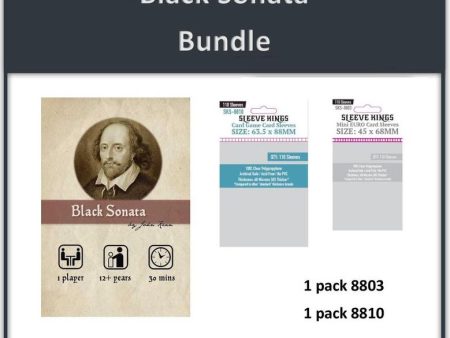 Sleeve Kings - Sleeve Bundle - Black Sonata For Cheap