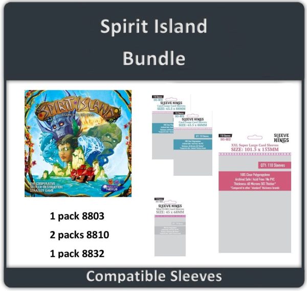 Sleeve Kings - Sleeve Bundle - Spirit Island For Sale