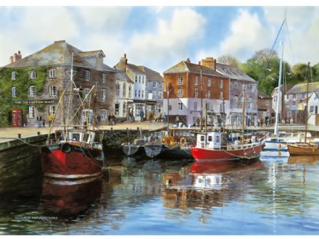 Puzzle - Gibsons - Padstow Harbour (1000 Pieces) For Cheap