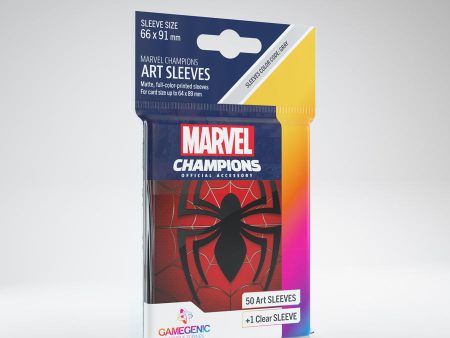 Gamegenic - Marvel Champions Art Sleeves - Spider-Man (50ct) Online