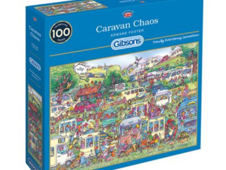 Puzzle - Gibsons - Caravan Chaos (1000 Pieces) Supply