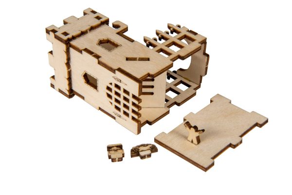 Broken Token - Tiny Dice Tower - The Keep (Tower and Two 10mm D6) on Sale