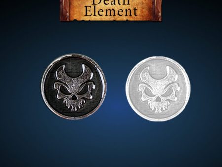 Legendary Metal Coins: Season 5 - Death Element Set (12 pcs) Online Sale