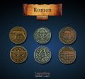 Legendary Metal Coins: Season 2 - Roman Coin Set (24 pcs) Fashion