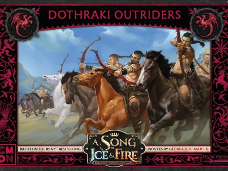 A Song of Ice & Fire: Tabletop Miniatures Game – Targaryen Dothraki Outriders Hot on Sale