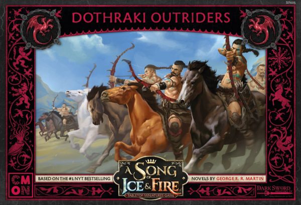 A Song of Ice & Fire: Tabletop Miniatures Game – Targaryen Dothraki Outriders Hot on Sale