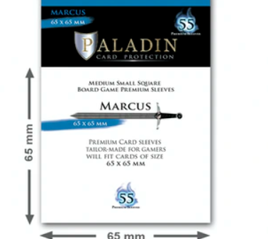 Paladin Card Protection - Marcus (65 x 65 mm, Premium Medium Small Square) Cheap