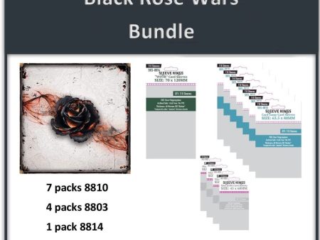 Sleeve Kings - Sleeve Bundle - Black Rose Wars Supply