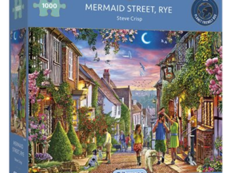 Puzzle - Gibsons - Mermaid Street, Rye (1000 Pieces) on Sale