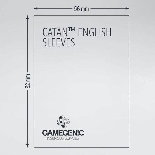 Gamegenic - Prime Catan-Sized Sleeves (60) Fashion