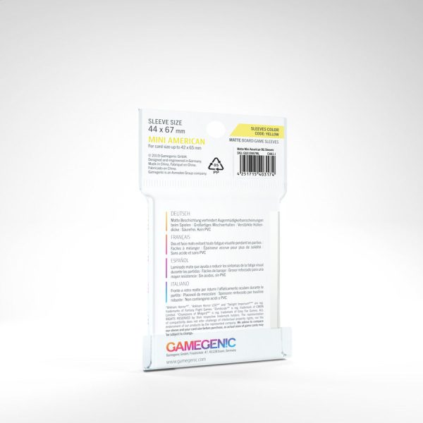 Gamegenic - Matte Mini American-Sized Sleeves (50ct) Online