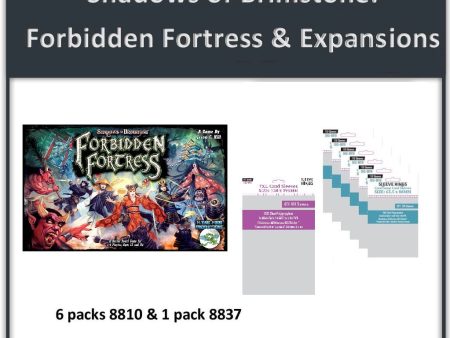 Sleeve Kings - Sleeve Bundle - Shadow of Brimstone: Forbidden Fortress & Expansions Online Sale