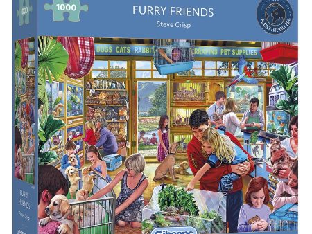 Puzzle - Gibsons - Furry Friends (1000 Pieces) For Cheap