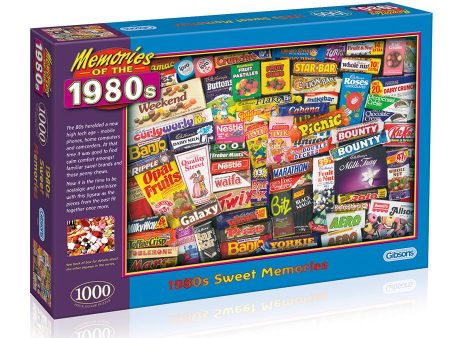 Puzzle - Gibsons - 1980s Sweet Memories (1000 Pieces) For Cheap