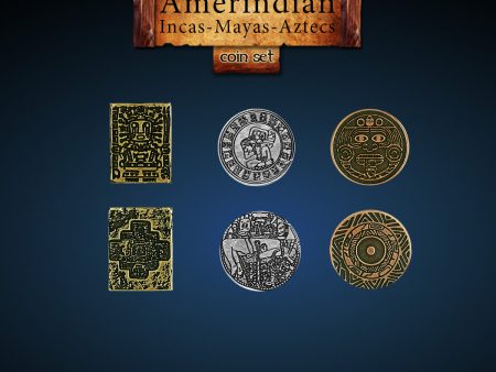 Legendary Metal Coins: Season 5 - Amerindian Coin Set (24 pcs) Online