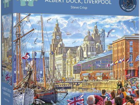 Puzzle - Gibsons - Albert Dock, Liverpool (1000 Pieces) Discount