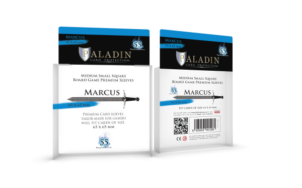 Paladin Card Protection - Marcus (65 x 65 mm, Premium Medium Small Square) Cheap