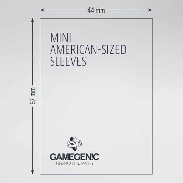 Gamegenic - Matte Mini American-Sized Sleeves (50ct) Online