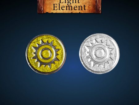 Legendary Metal Coins: Season 5 - Light Element Set (12 pcs) Discount