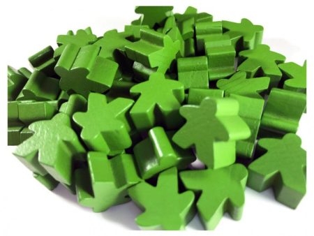 Apostrophe Games - Wooden - Meeples (Green) For Cheap