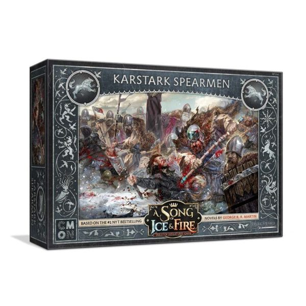 A Song of Ice & Fire: Tabletop Miniatures Game – Karstark Spearmen For Discount